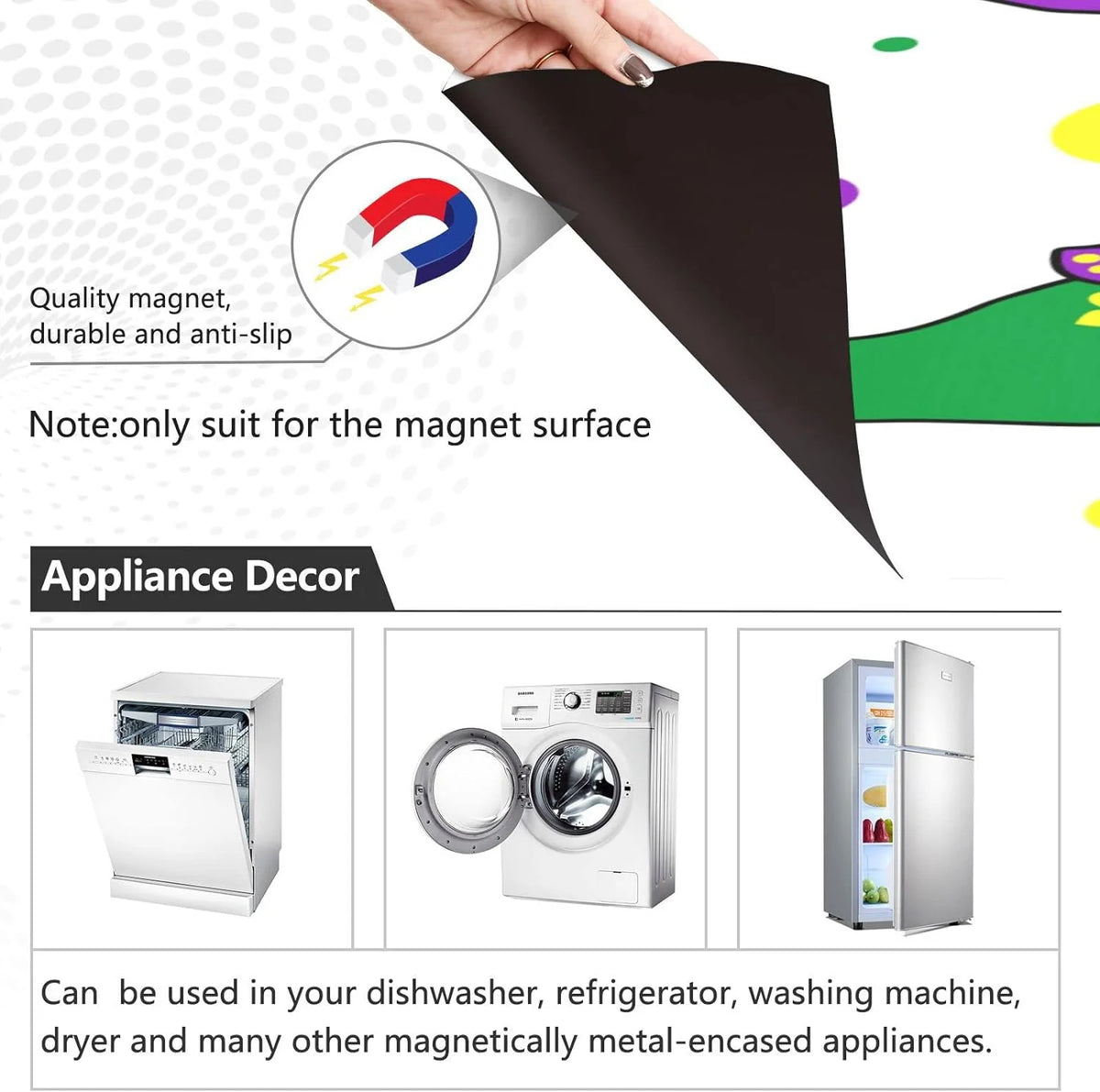 Magnetic Dishwasher Sticker 23x26in F262089