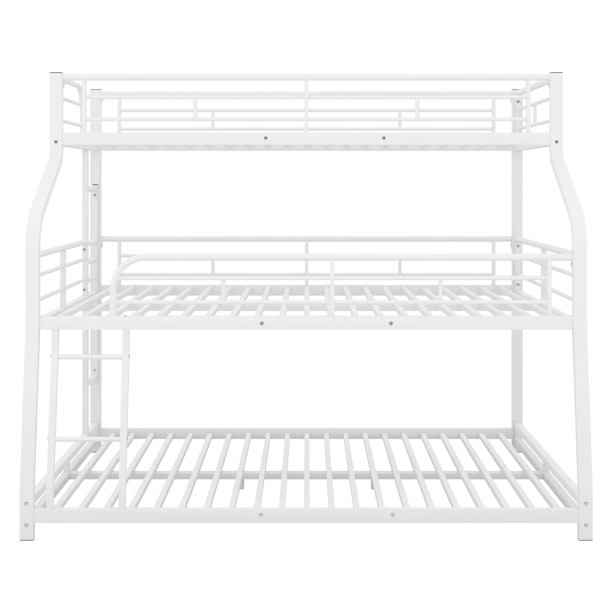 White Triple Bunk Bed H93878