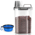 Airtight Pet Food Storage Container with Measuring Cup H815499