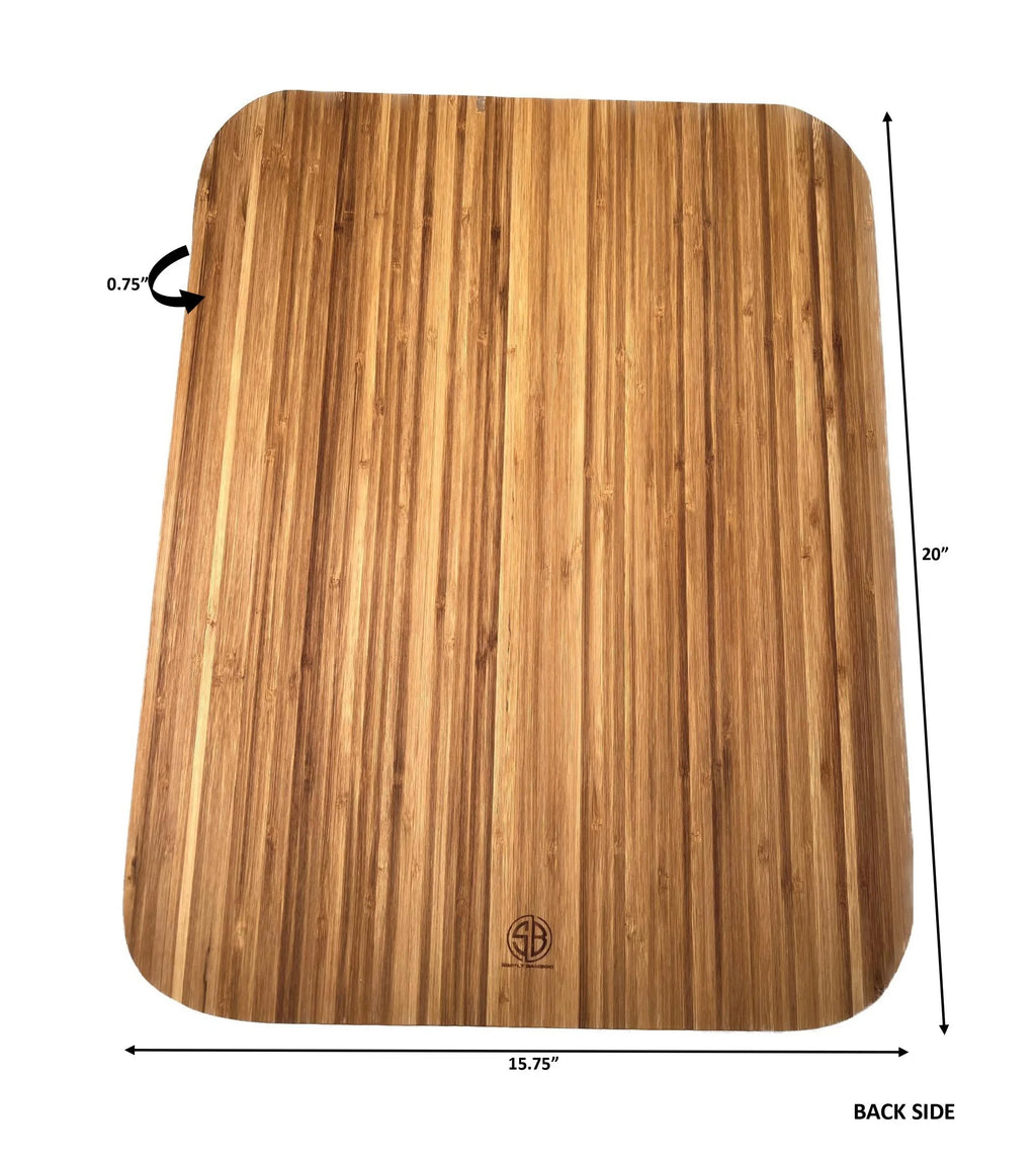 Extra Large Bamboo Wood Cutting Board I14743