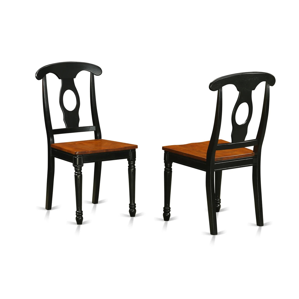 9 Pc Black Cherry Kitchen Table And Chair Set D477