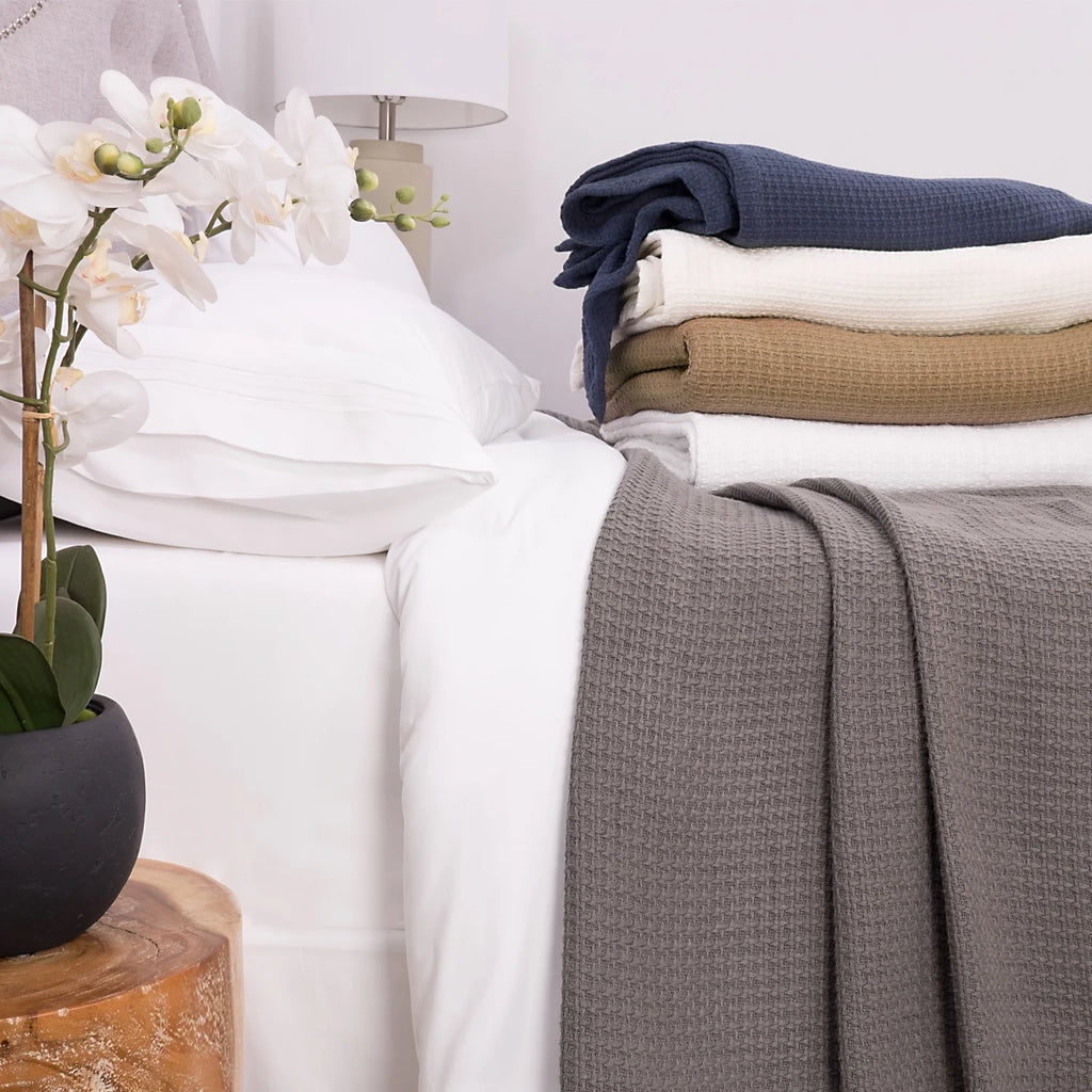 100% Cotton Woven Blanket Q766490