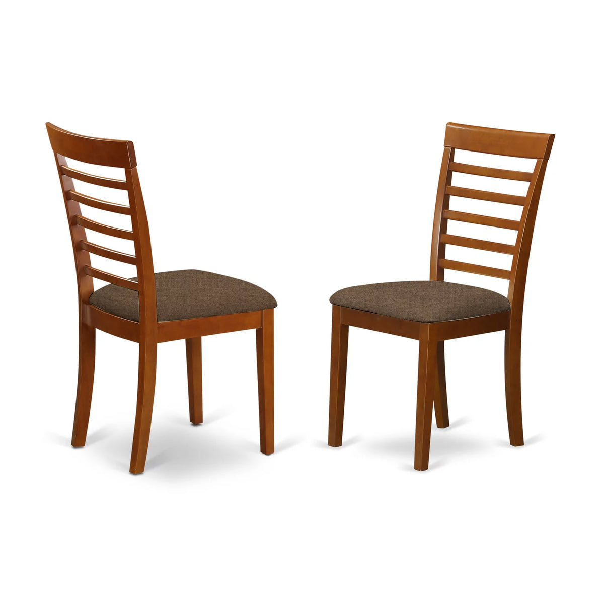 5 Piece Pedestal Oval Dining Table Set with Microfiber Seat Chairs N274