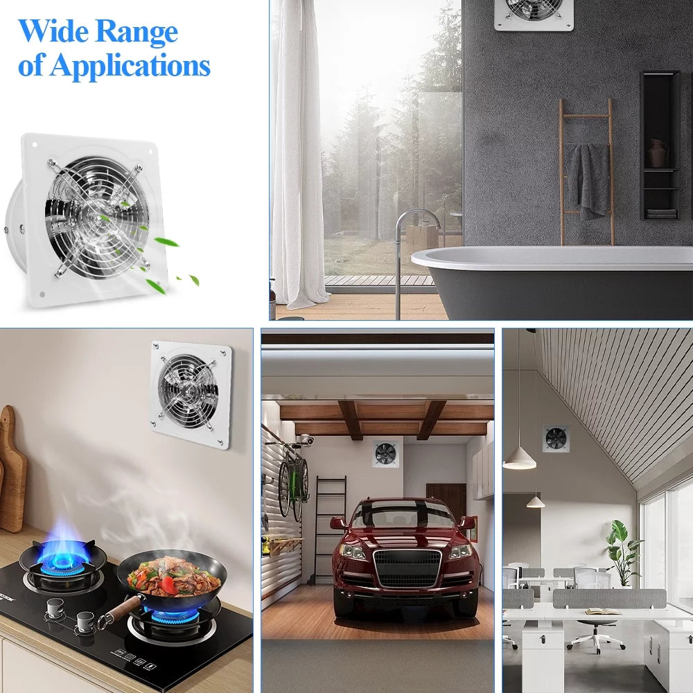 6” Wall Mounted Exhaust Fan with Speed Controller K496542