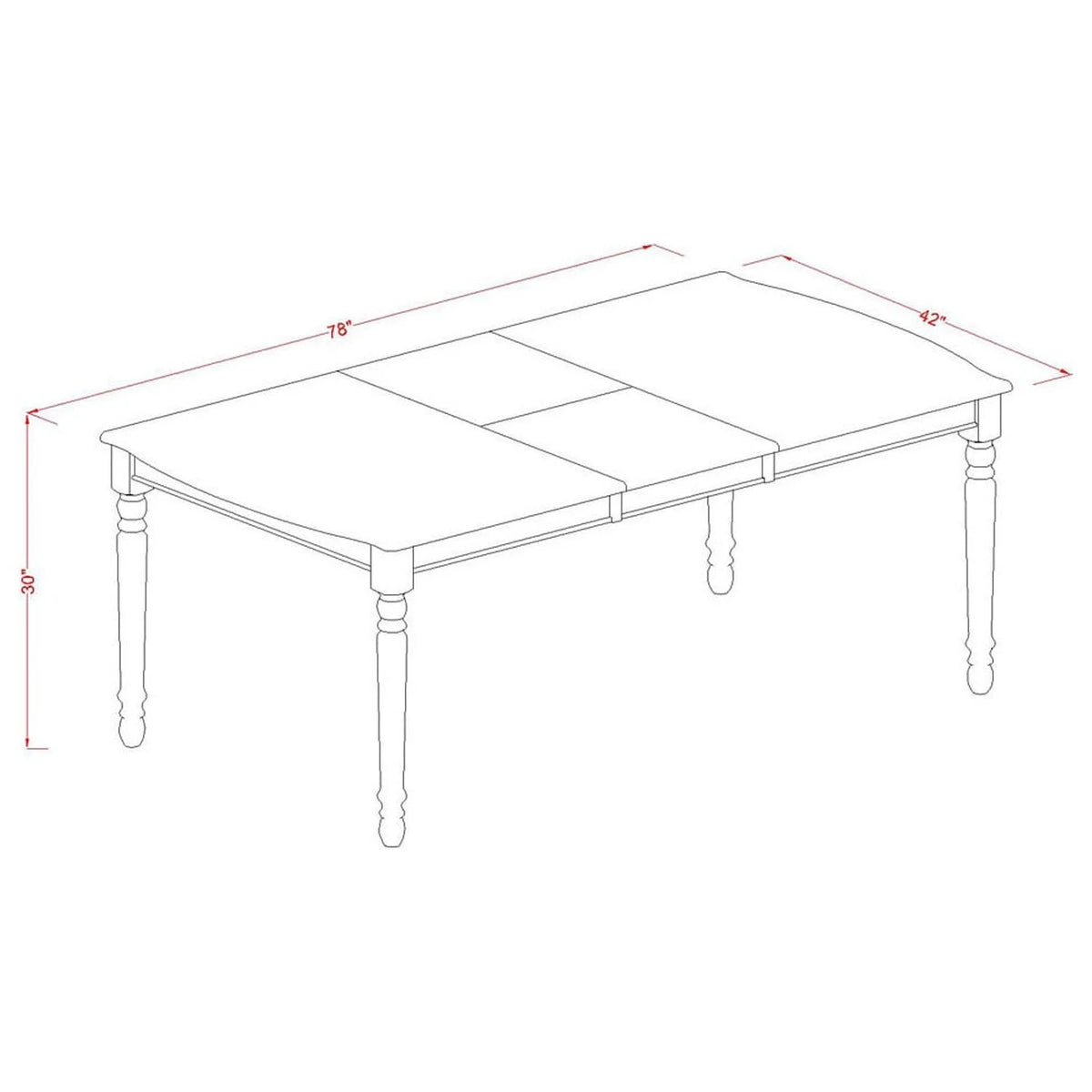 9 Pc Black Cherry Kitchen Table And Chair Set D477