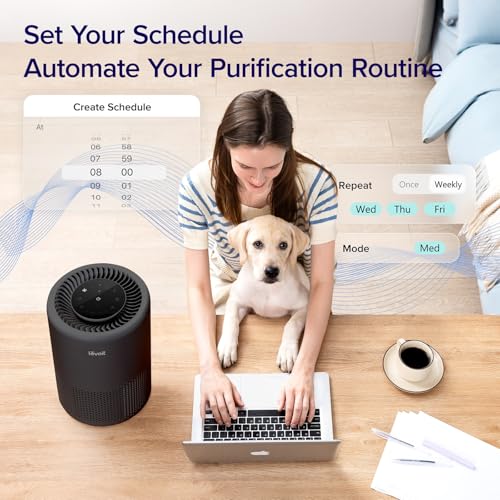 White Smart WiFi Air Purifier U644848