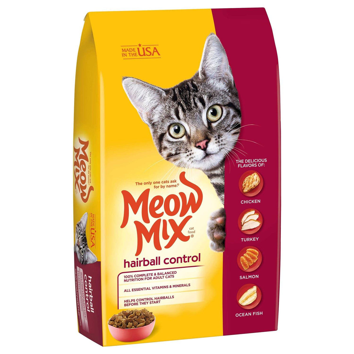 Hairball Control Dry Cat Food F52190
