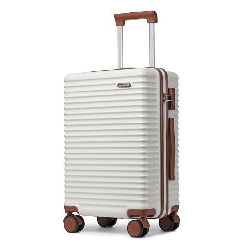 20 Inch Hardside Lightweight Carry on Luggage with Spinner Wheels and TSA Lock U942971