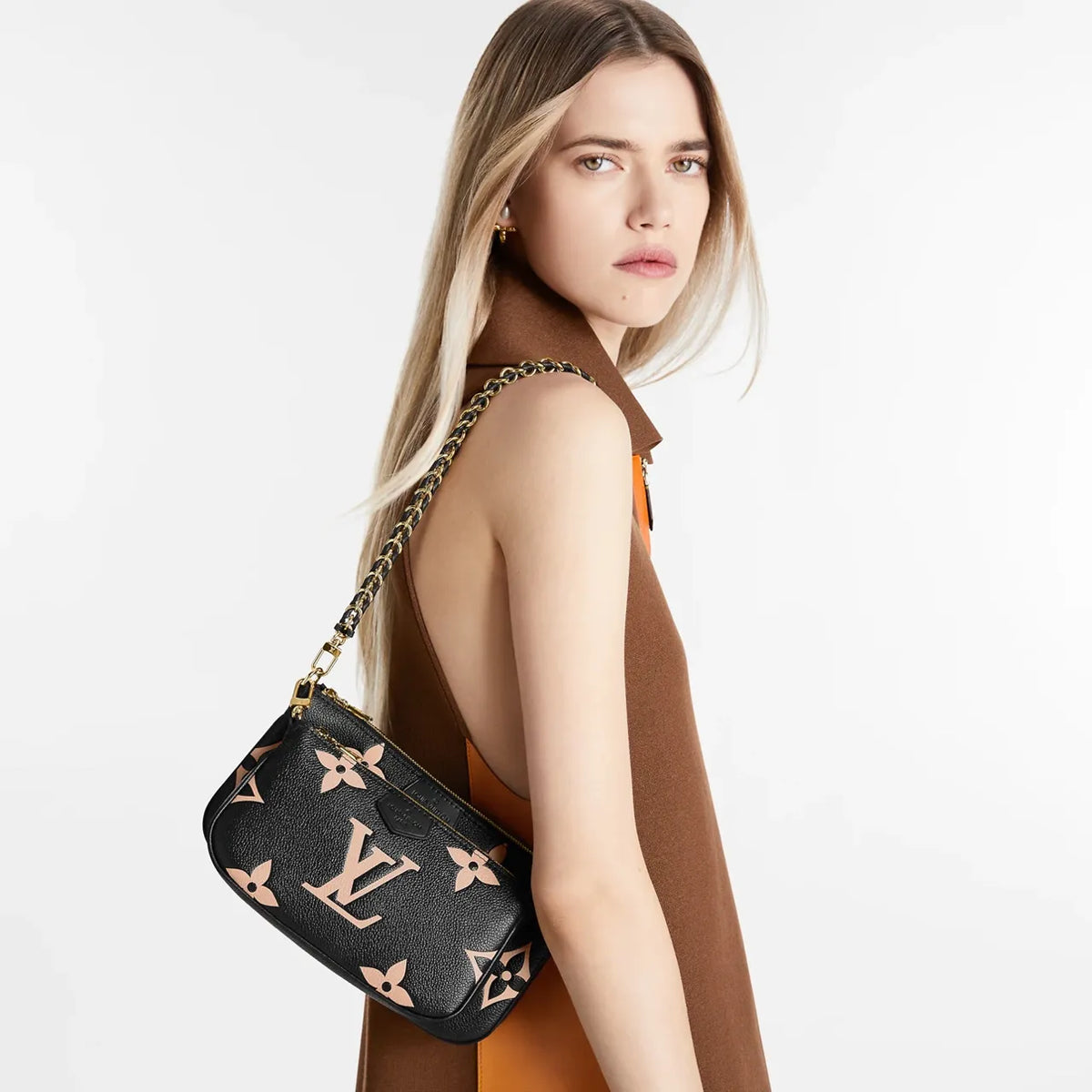 Woman Backpack School Bag with Pendant H57614