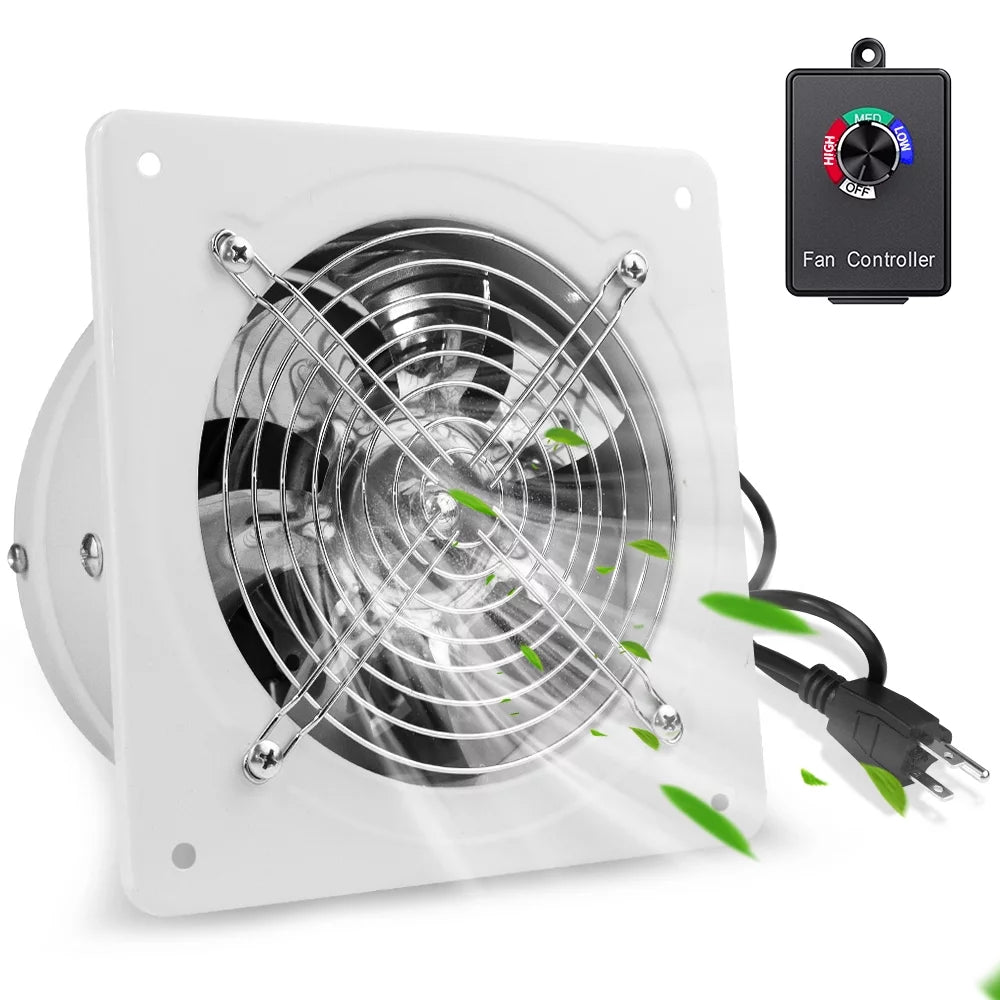 6” Wall Mounted Exhaust Fan with Speed Controller K496542