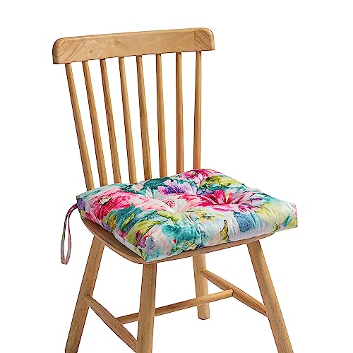 2-Pack Wicker Patio Seat Cushion Pad with Ties L427320