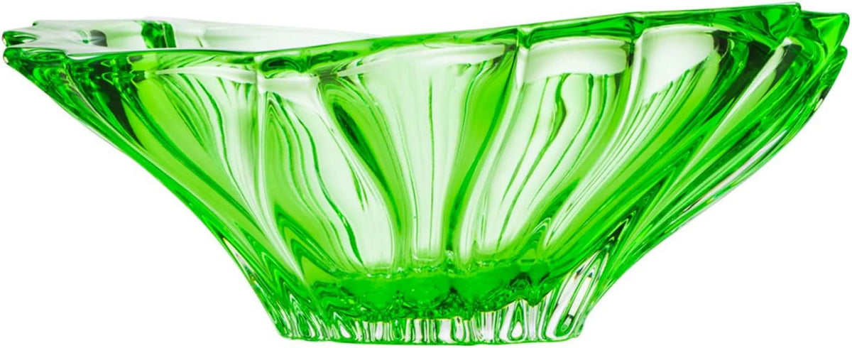 Bohemian Crystal Centerpiece Vase N15423